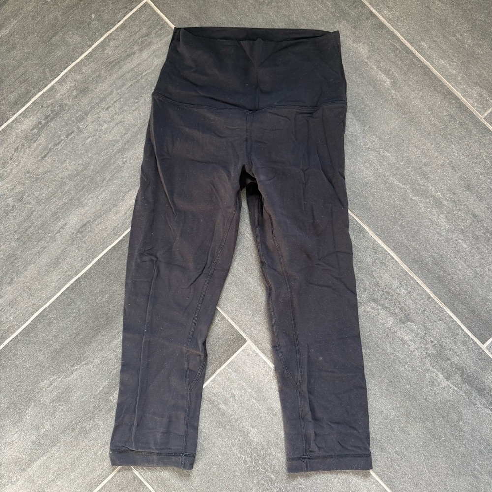 Lululemon Align Black Crop Leggings size 4
